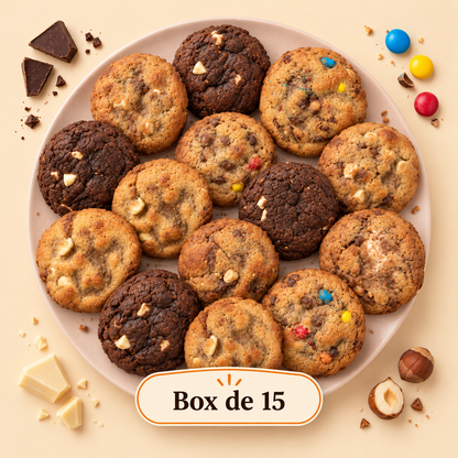 Box de 15 cookies